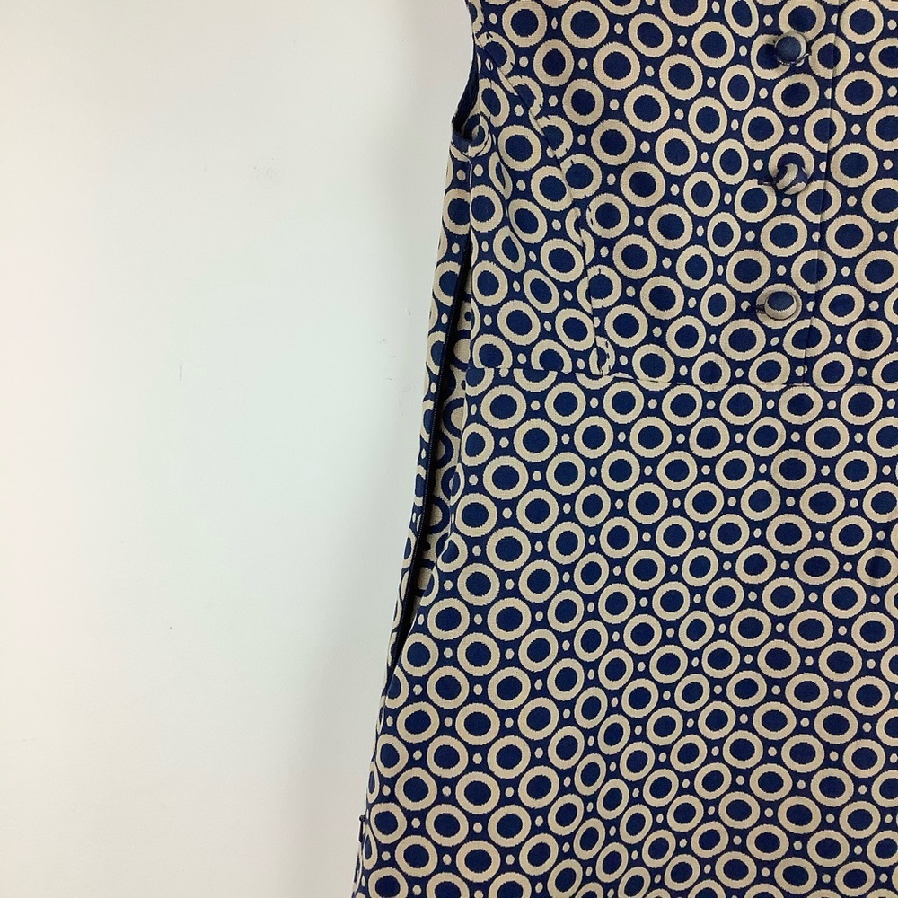 Hoss Intropia - Circle Print A Line Dress - image 5